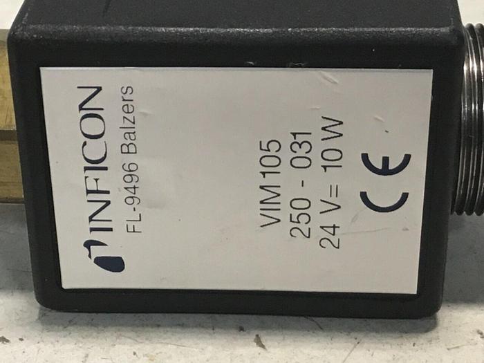 Used INFICON Gauge / Valve FL-9496 BALZERS #124327