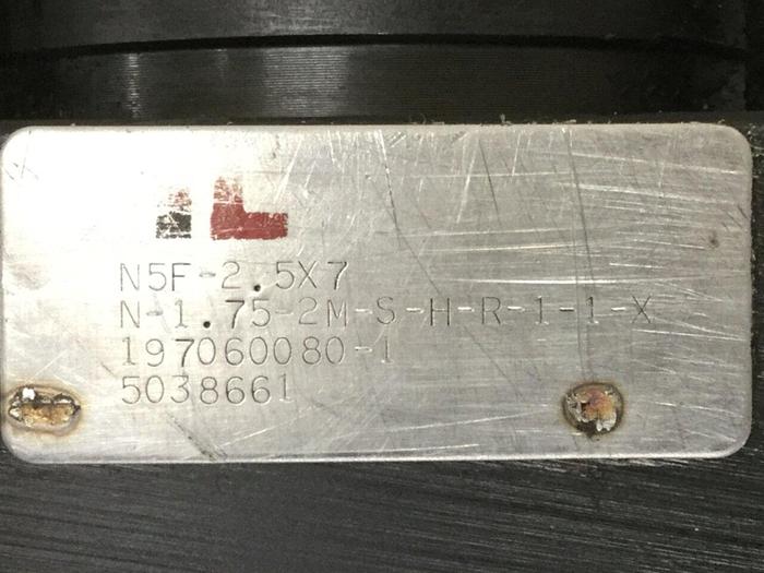 Used HYDRO LINE Clamp Cylinder N5F-2.5X7 #108399