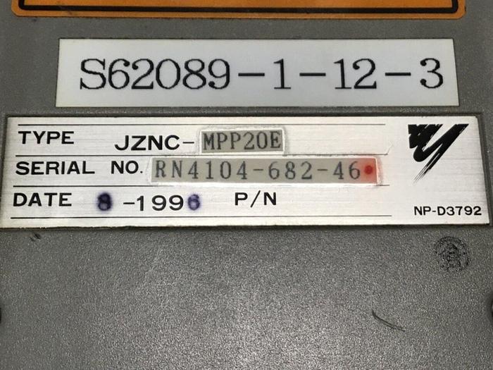 Used YASKAWA Motoman Teach Pendant JZNC-MPP20E Used