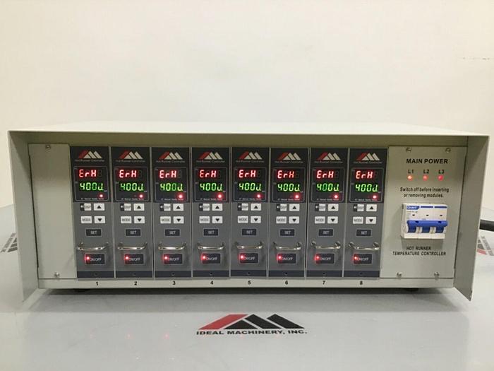 Used METAL FABRICATOR 8 Zone Hot Runner HRTC-08S/L-A1 USED