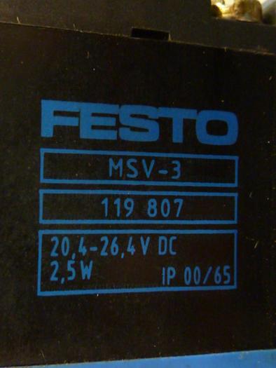 Used FESTO Control Block / Valve Terminal IFB8-02 #52839