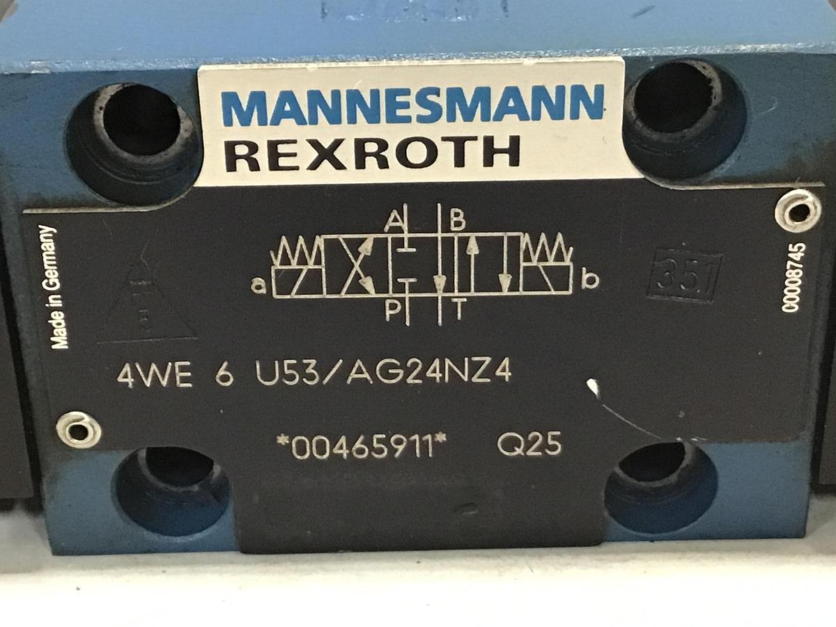Used REXROTH 4WE6U53/AG24NZ4 Valve Used #140386