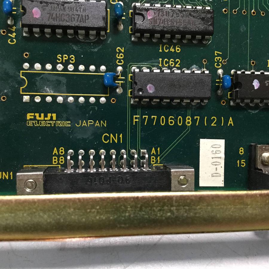 Used FUJI ELECTRIC CPU Card F7706087(2)A Used
