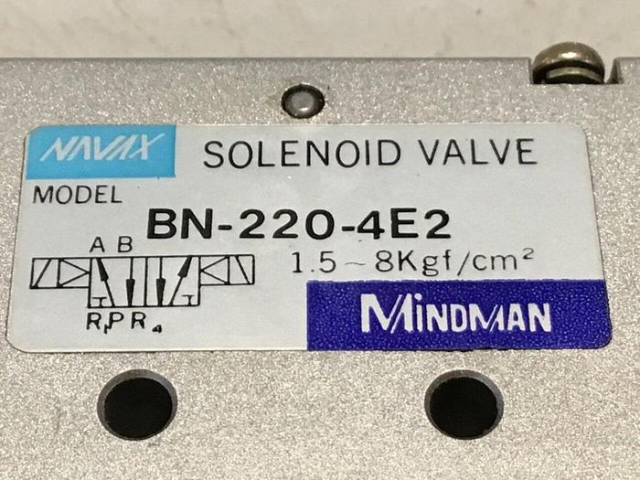 Used MINDMAN Valve BN-220-4E2 #128853