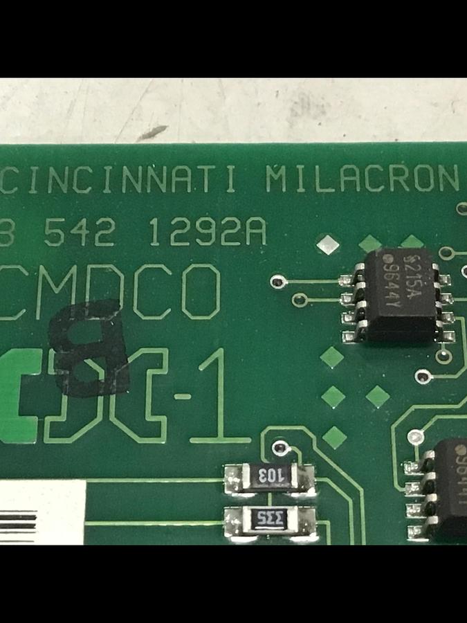 Used CINCINNATI MILACRON Circuit Board 3-542-1292A / BRACKET Used