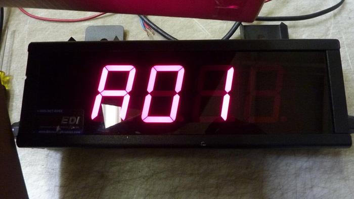 Used EDI Digital Display ED202-117-4D-N1-ETH #72114