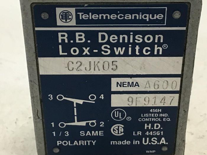 Used TELEMECANIQUE Lox-Switch C2JK05 #121775