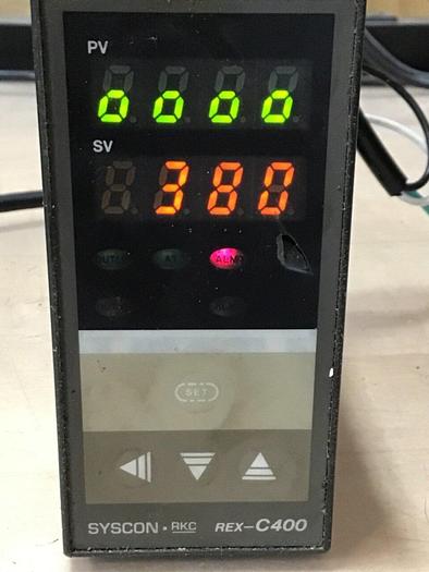 Used RKC Temperature Control REX-C400FJA3-MAN #143440