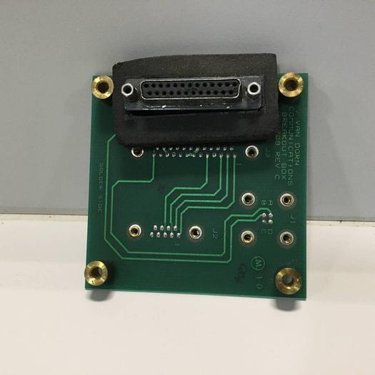 Used CINCINNATI MILACRON Communications Breakout Board 307308 #92738