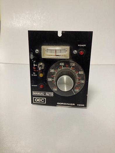 Used GORDINIER Temperature Control A630 Used
