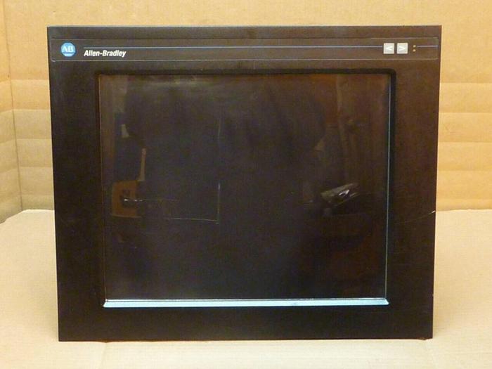 Used ALLEN BRADLEY Flat Panel Monitor 6185-DAZAAZZ SER A Used