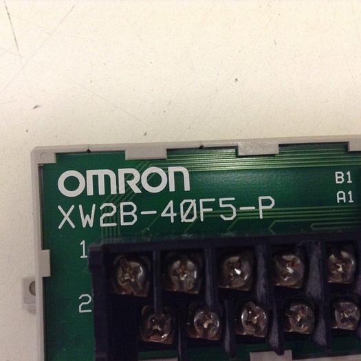 Used OMRON Breakout Board Terminal XW2B-40F5-P #76951