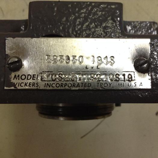 Used VICKERS Valve CVCS25D1S210S19 #89200