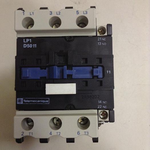 Used TELEMECANIQUE Contactor LP1D5011 #84995
