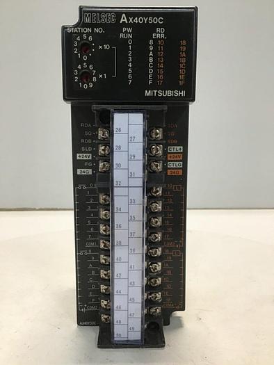 Used MITSUBISHI I/O Module AX40Y50C #112409