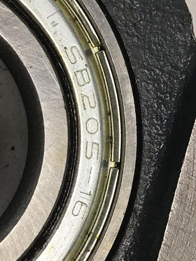 Used HBC BEARINGS Mount Bearing SB205-16 #124952