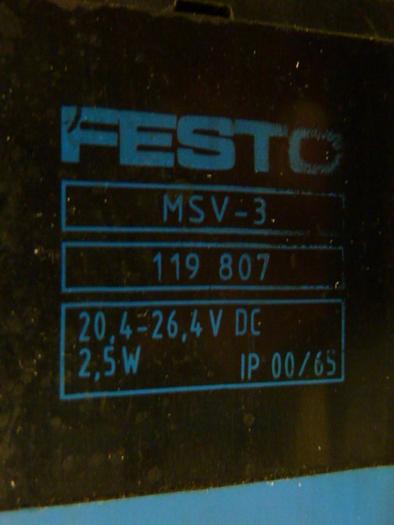 Used FESTO Control Block / Valve Terminal IFB8-02 #52819