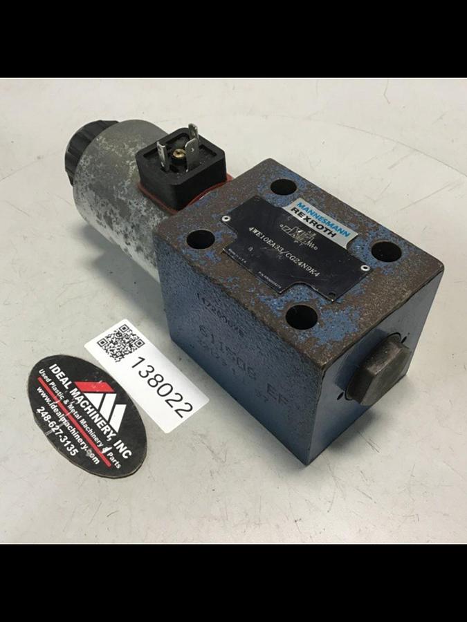 Used MANNESMANN REXROTH Valve 4WE10EA33/CG24N9K4 Used