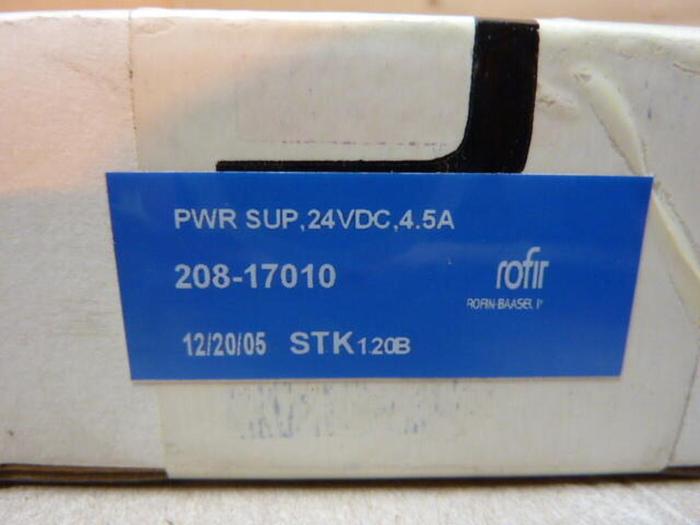 ROFIN Power Supply 208-17010 #29470