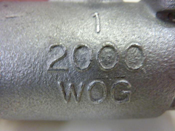 Used TEEL Flow Control Valve 2000 WOG 316 #52133