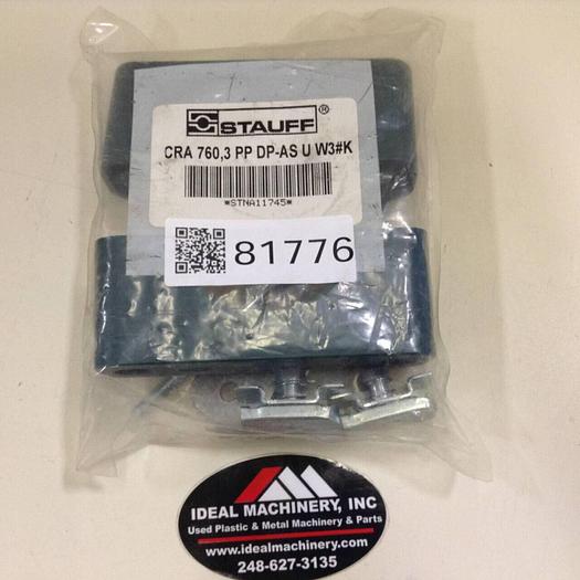 STAUFF Clamp Assembly CRA 760,3 PP DP-AS U W3/K #81776