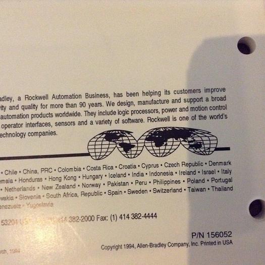 Used ALLEN BRADLEY Troubleshooting Guide 1336-6.1 #70835