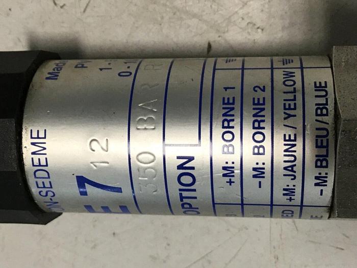 Used BOURDON SEDEME Transmitter E7 12 #134254