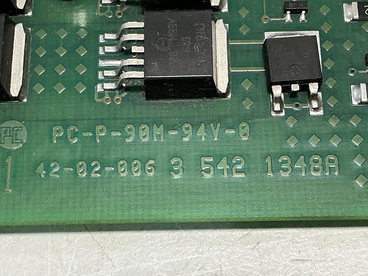 Used CINCINNATI MILACRON 3 542 1348A CIRCUIT BOARD USED #151604