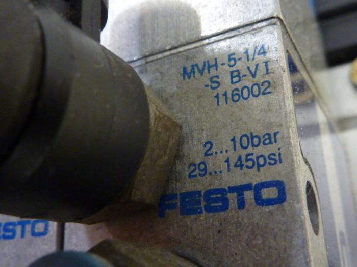 Used FESTO Control Block / Valve Terminal IFB8-02 #52849