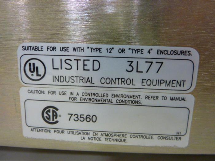 Used MODICON Panel Mate Plus Operator Interface 92-00806-02 Used