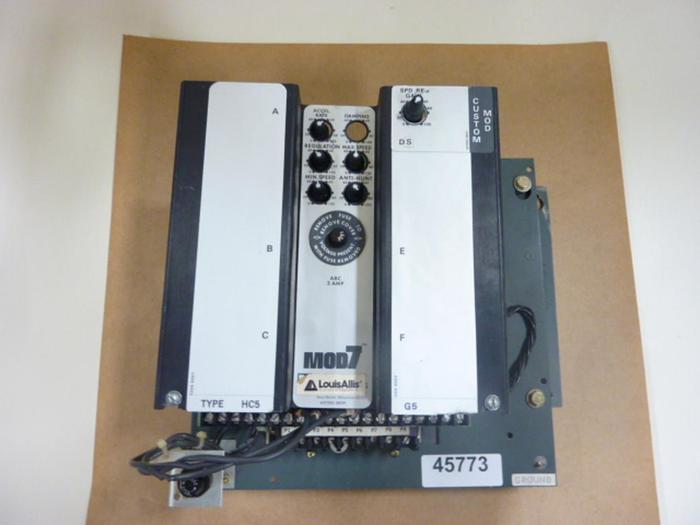 Used LOUIS ALLIS Current Drive Controller MOD 7 #45773