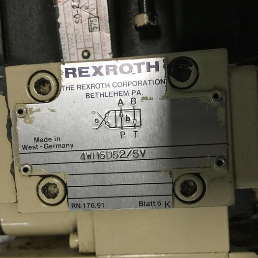 Used REXROTH Valve 4WRZ16W1150316A24N9EK4D2M #92409