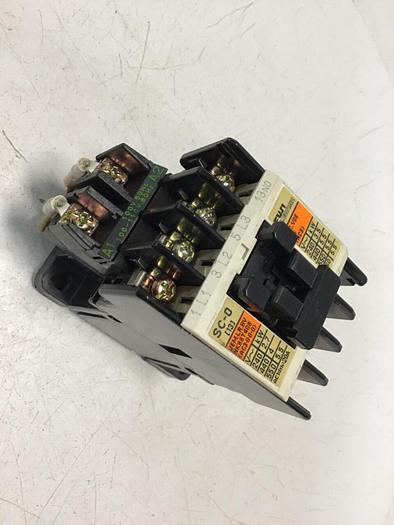 Used FUJI ELECTRIC Contactor SC-0 4NC0F0 #125456
