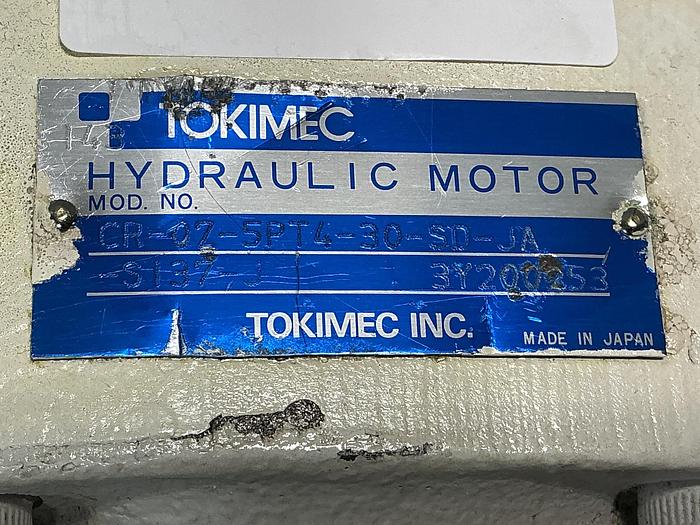 Used TOKIMEC CR-07-5PT4-30-SD-JA-S137-J