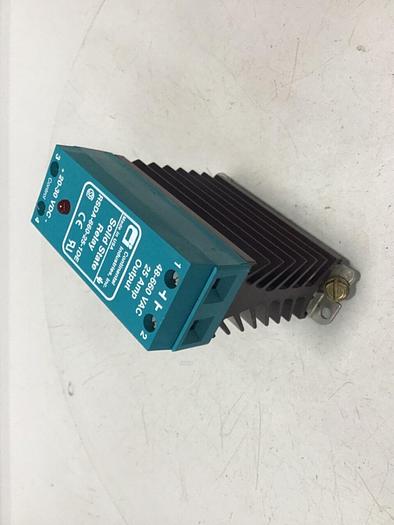Used CONTINENTAL INDUSTRIES Solid State Relay RSDA-660-25-1DE #138139