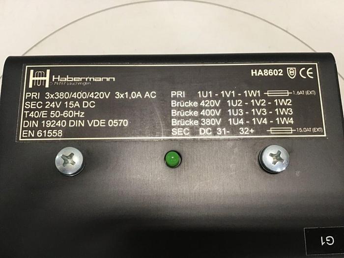 Used HABERMANN Transformer HA8602 #123385