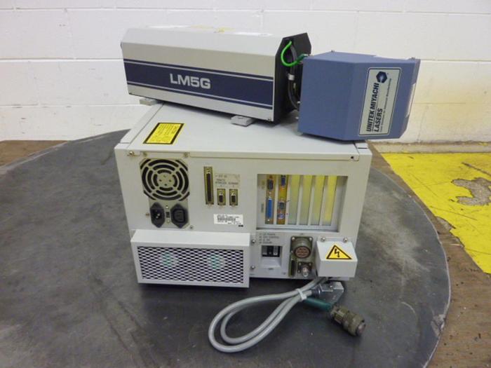 Used UNITEK MIYACHI Laser Marker LM5G-00-00 #65872