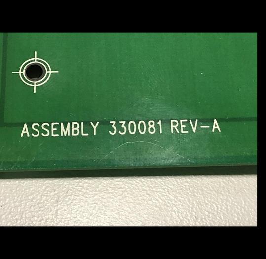 Used VAN DORN Communication Board PC330-081 330-081 Used