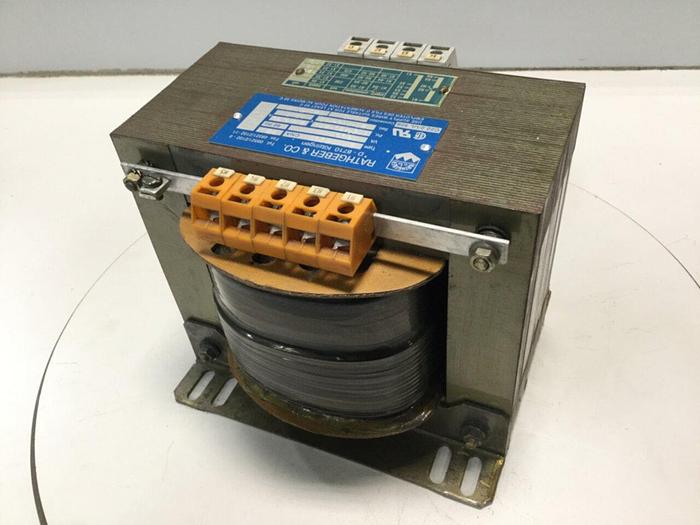 Used RATHGEBER 1600 VA Transformer ET1600 #107897