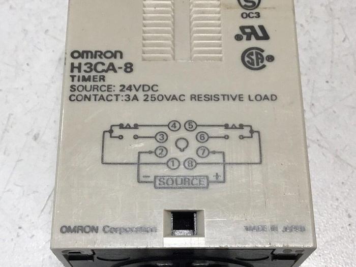 Used OMRON Timer H3CA-8 #124246