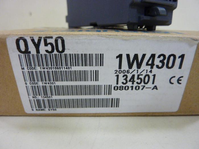 Used MITSUBISHI Output Module QY50 #52012