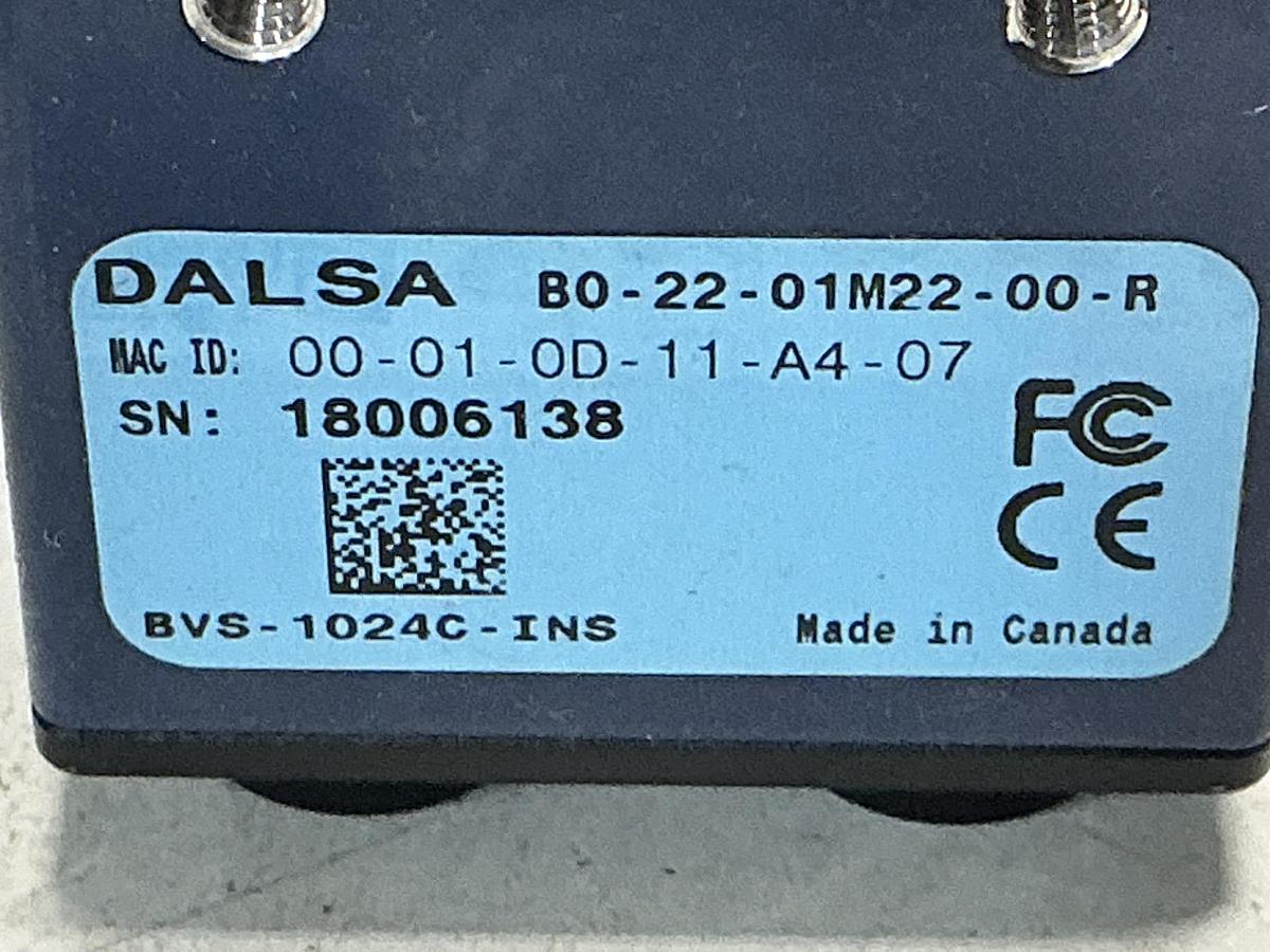 Used TELEDYNE DALSA B0-22-01M22-00-R
