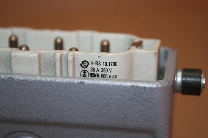 Used PHOENIX CONTACT Connector / Hood HBS 10.1700 #20466