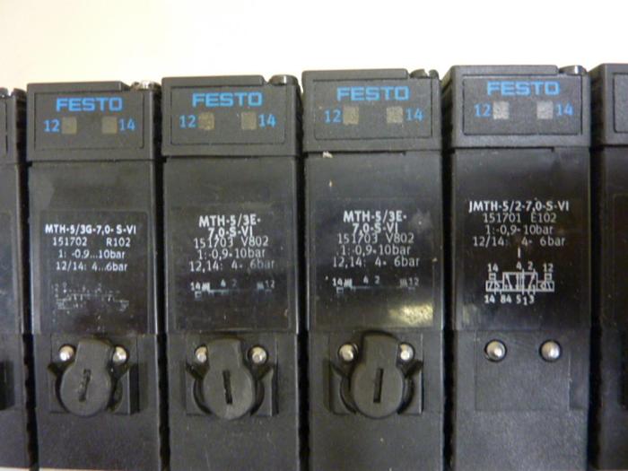 Used FESTO Control Block / Valve Terminal IFB13-03 Used
