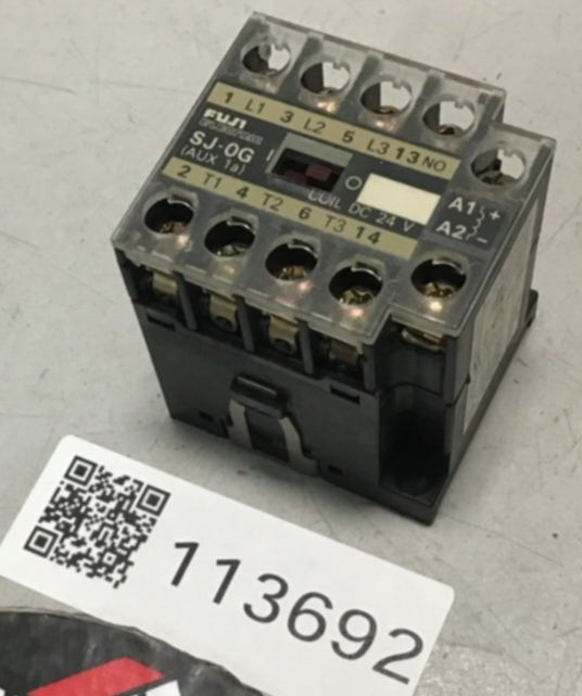 Used FUJI ELECTRIC Contactor SJ-0G USED