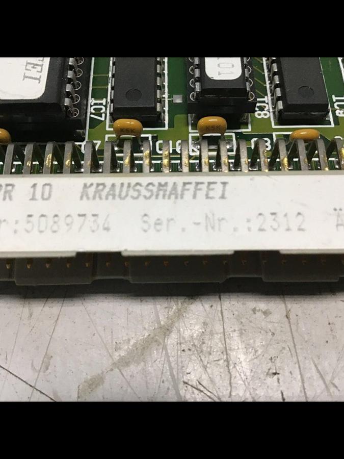 Used KRAUSS MAFFEI Circuit Board 5089734 USED