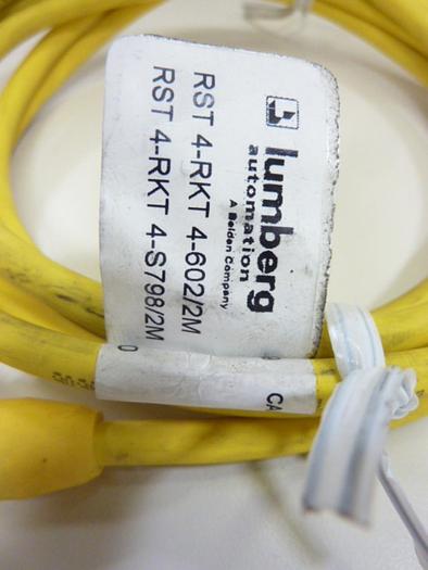 Used LUMBERG Cable RST 4-RKT 4-602/2M #44027