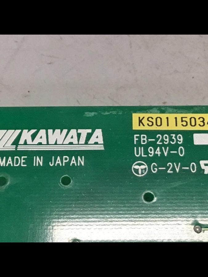 Used KAWATA Circuit Board FB 2939 #118382