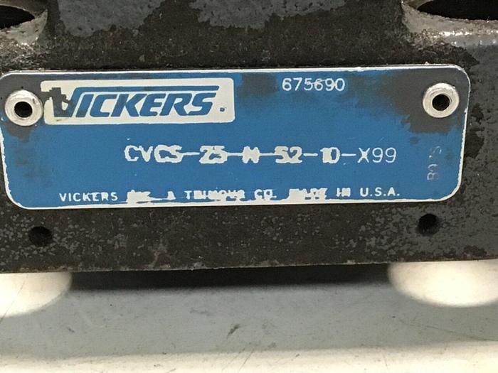 Used VICKERS Valve CVCS25NS210X99 Used