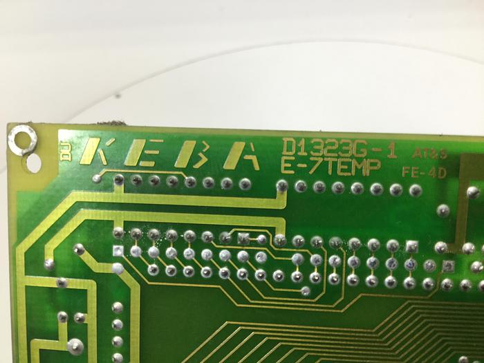 Used KEBA Circuit Board E-7TEMP D1323G-1 Used